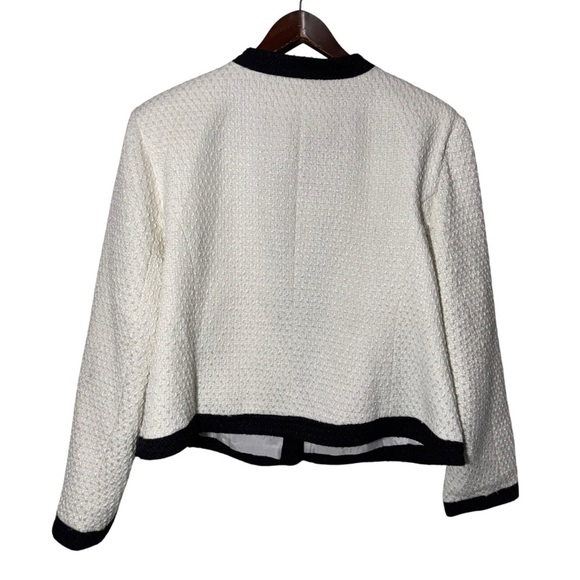 Eloquii Tweed Detail Blazer Size 16 NWT Brand New - Picture 2 of 9